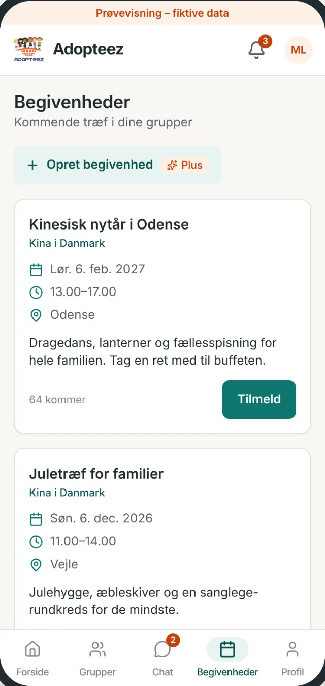 Listen over begivenheder: Kinesisk nytår i Odense, Juletræf for familier i Vejle og en online snak i China Worldwide.